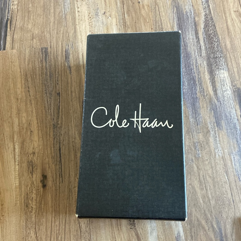 Cole Haan black patent kitten heels-Size 7.5